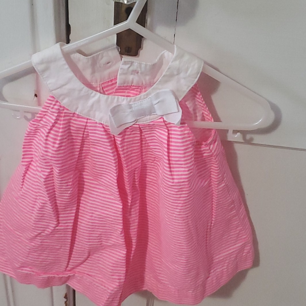 Pink baby girl dress
